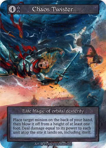 Chaos Twister, Alpha — Sorcery card price