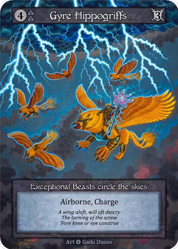 Gyre Hippogriffs, Alpha — Sorcery card price