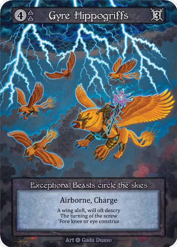 Gyre Hippogriffs (Preconstructed Deck), Alpha — Sorcery card price