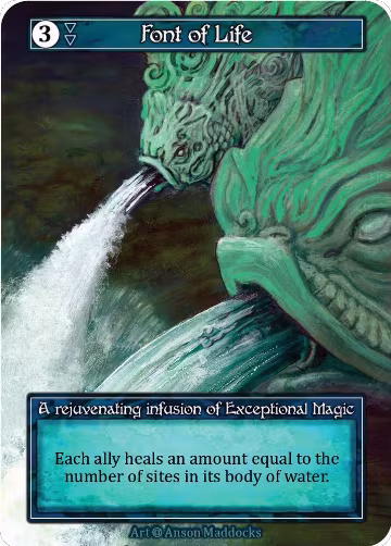 Font of Life (Foil), Alpha — Sorcery card price