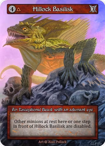Hillock Basilisk, Alpha — Sorcery card price
