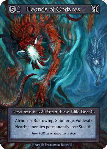Hounds of Ondaros, Alpha — Sorcery card price