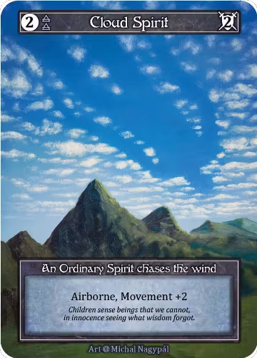 Cloud Spirit (Foil), Alpha — Sorcery card price