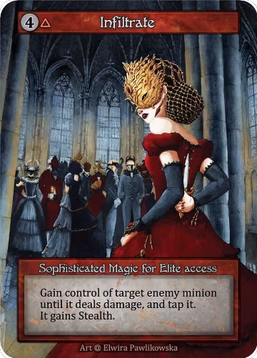 Infiltrate, Alpha — Sorcery card price