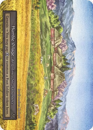 Humble Village, Alpha — Sorcery card price