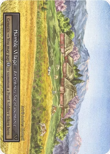 Humble Village (Foil), Alpha — Sorcery card price