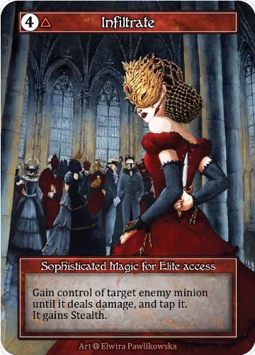 Infiltrate (Foil), Alpha — Sorcery card price