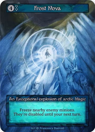 Frost Nova, Alpha — Sorcery card price