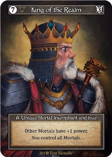 King of the Realm (Foil), Alpha — Sorcery card price