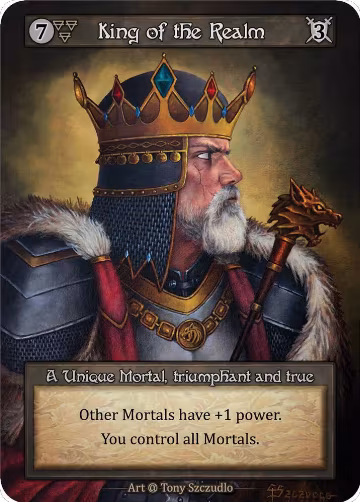 King of the Realm (Preconstructed Deck), Alpha — Sorcery card price