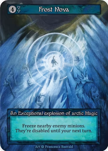 Frost Nova (Preconstructed Deck), Alpha — Sorcery card price