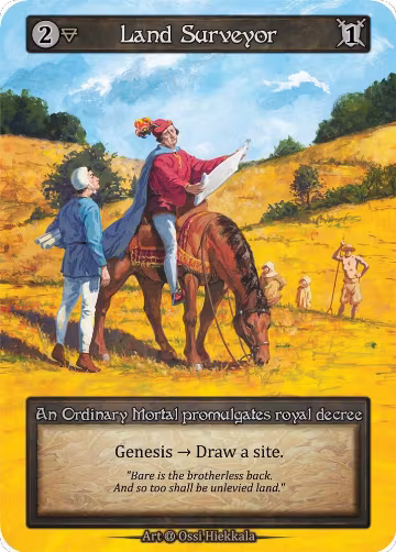Land Surveyor (Preconstructed Deck), Alpha — Sorcery card price