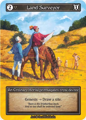 Land Surveyor (Foil), Alpha — Sorcery card price
