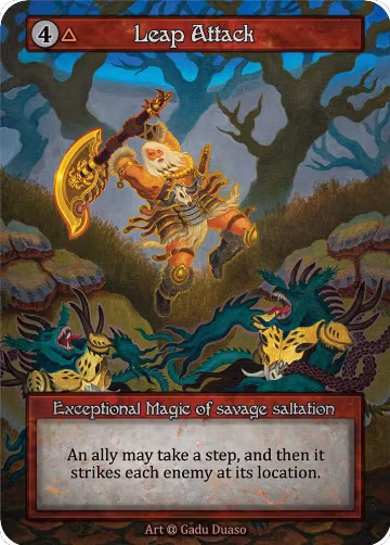 Leap Attack, Alpha — Sorcery card price
