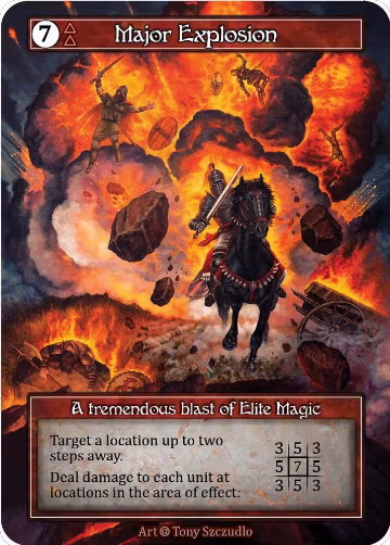 Major Explosion (Foil), Alpha — Sorcery card price