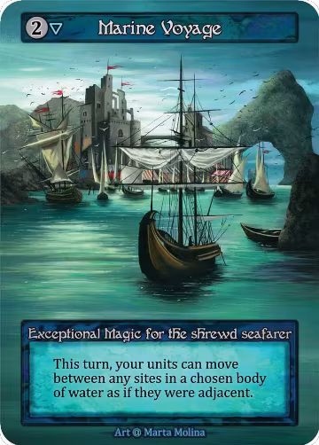 Marine Voyage (Preconstructed Deck), Alpha — Sorcery card price