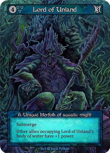 Lord of Unland (Foil), Alpha — Sorcery card price