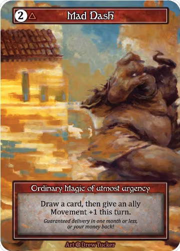 Mad Dash (Foil), Alpha — Sorcery card price