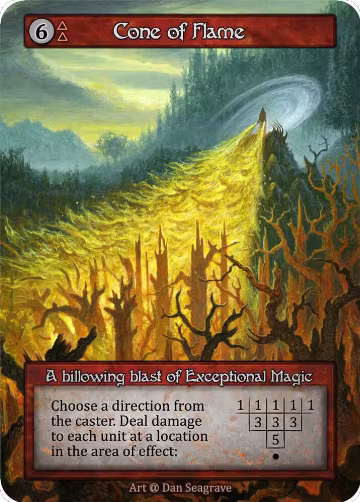 Cone of Flame, Alpha — Sorcery card price