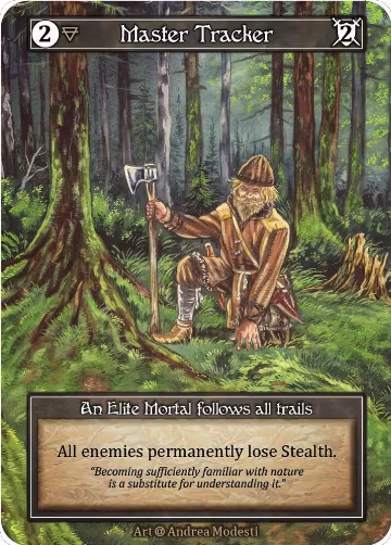 Master Tracker (Foil), Alpha — Sorcery card price