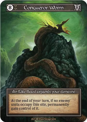 Conqueror Worm (Foil), Alpha — Sorcery card price