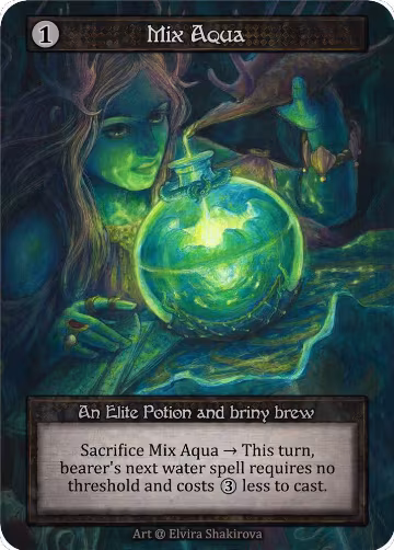 Mix Aqua, Alpha — Sorcery card price