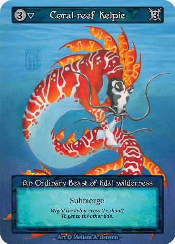 Coral-Reef Kelpie (Preconstructed Deck), Alpha — Sorcery card price