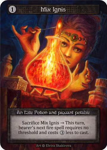 Mix Ignis, Alpha — Sorcery card price