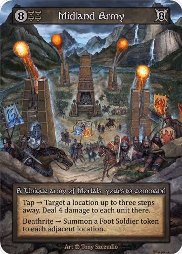 Midland Army (Preconstructed Deck), Alpha — Sorcery card price