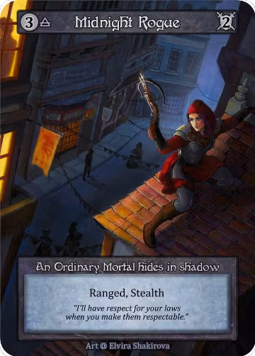 Midnight Rogue, Alpha — Sorcery card price