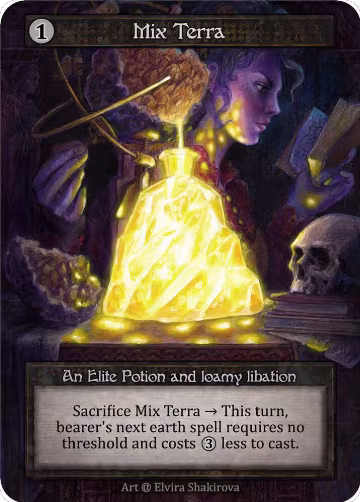 Mix Terra, Alpha — Sorcery card price