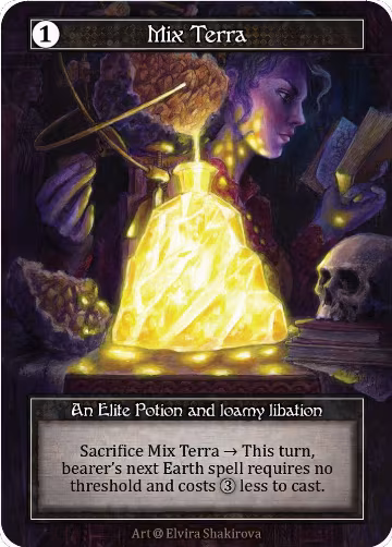Mix Terra (Foil), Alpha — Sorcery card price