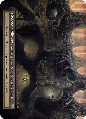 Gnome Hollows, Alpha — Sorcery card price