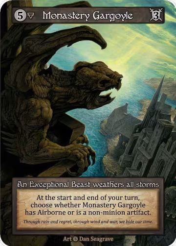 Monastery Gargoyle, Alpha — Sorcery card price