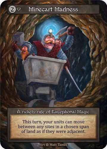 Minecart Madness, Alpha — Sorcery card price