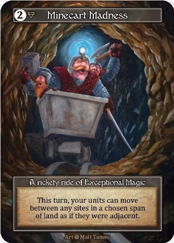 Minecart Madness (Foil), Alpha — Sorcery card price
