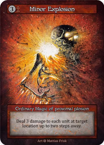 Minor Explosion, Alpha — Sorcery card price