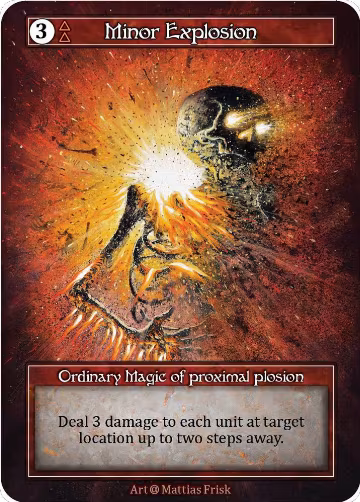 Minor Explosion (Foil), Alpha — Sorcery card price