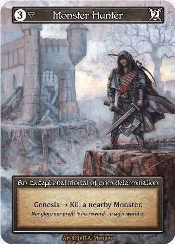 Monster Hunter (Foil), Alpha — Sorcery card price