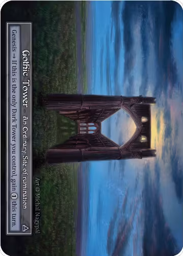 Gothic Tower (Foil), Alpha — Sorcery card price