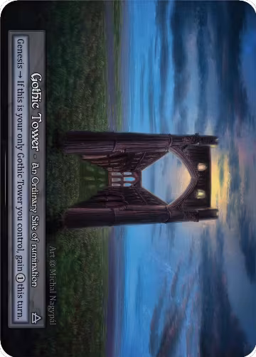 Gothic Tower (Preconstructed Deck), Alpha — Sorcery card price