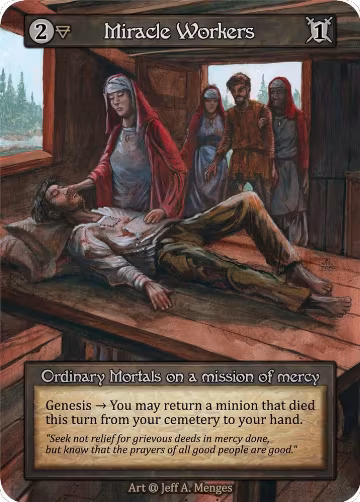 Miracle Workers, Alpha — Sorcery card price