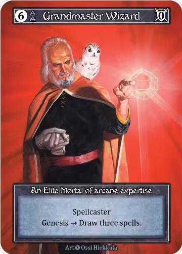 Grandmaster Wizard (Foil), Alpha — Sorcery card price