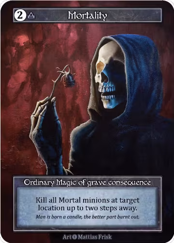 Mortality (Foil), Alpha — Sorcery card price