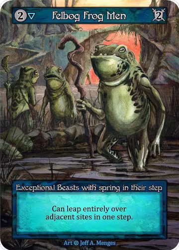 Felbog Frog Men, Alpha — Sorcery card price