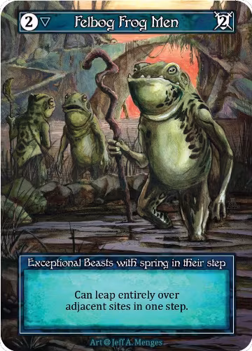 Felbog Frog Men (Foil), Alpha — Sorcery card price