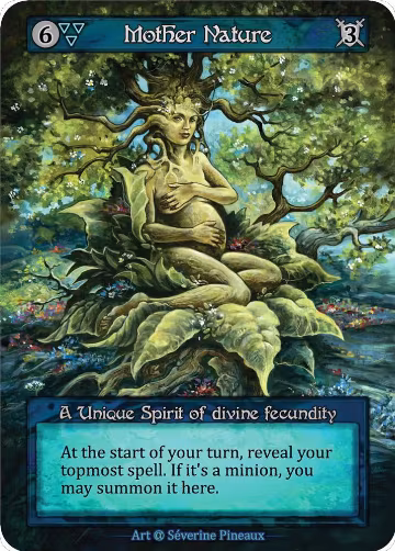 Mother Nature (Preconstructed Deck), Alpha — Sorcery card price