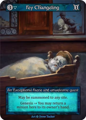 Fey Changeling, Alpha — Sorcery card price