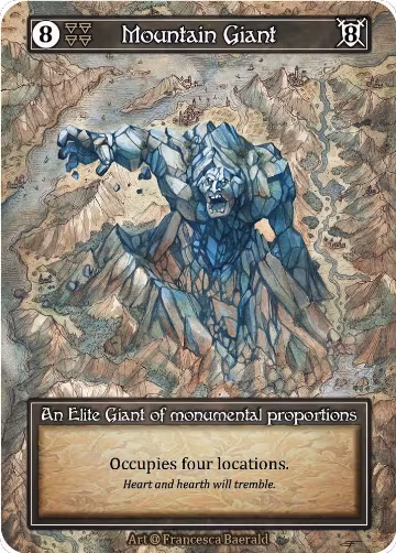 Mountain Giant (Foil), Alpha — Sorcery card price