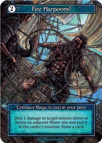 Fire Harpoons! (Foil), Alpha — Sorcery card price